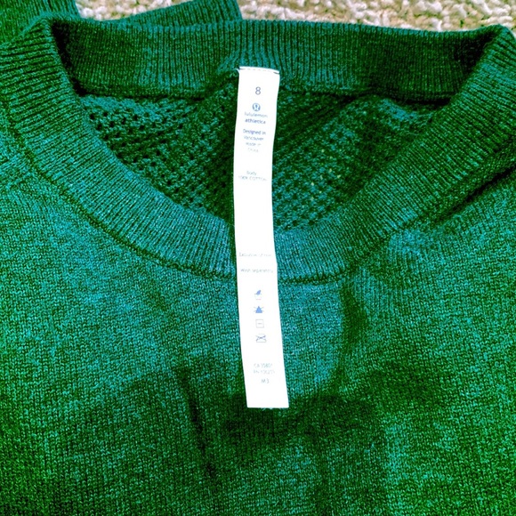 NWOT Lululemon Bhakti Life Sweater Gray size 8 - Picture 11 of 11